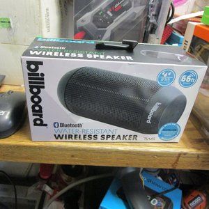 BILLBOARD Water-Resistant Bluetooth(R) Speaker (Black)